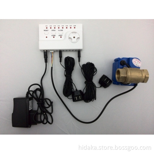 2014 New Smart Home Automatic Water Stop Alarm Water Leak Detector System
